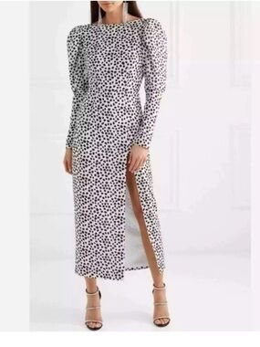 16Arlington Fia Printed Crepe De Chine Midi Dress